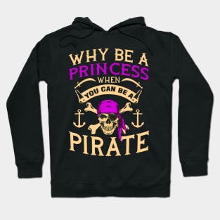 Pirate For Girls Tampa Gasparilla Crossbones Skull Hoodie